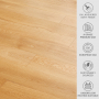 Natural Oak Plank Engineered Flooring – 14mm Thick x L 1900 x W 150 (2.28m2 pack size)