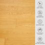 Honey Oak Plank Engineered Flooring – 14mm Thick x L 1900 x W 150 (2.28m2 pack size)