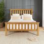 Hereford Rustic Oak 6ft Super King Size Bed