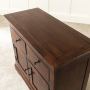 French Hardwood Mahogany Stained Small Sideboard