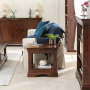 French Hardwood Mahogany Stained Lamp Table