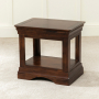 French Hardwood Mahogany Stained Lamp Table