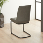 Leon Dining Chair – Grey Faux Leather