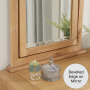 Cheshire Weathered Limed Oak Vanity Dressing Table Mirror