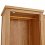 Cheshire Weathered Limed Oak Single 1 Door Wardrobe with Drawer