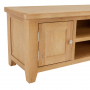 Cheshire Weathered Limed Oak Medium TV Unit - Up to 60" TV Size