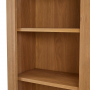 Cheshire Weathered Limed Oak Tall Narrow Alcove Bookcase