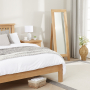 Cheshire Weathered Limed Oak Bedroom Cheval Mirror