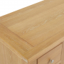 Cheshire Weathered Limed Oak Large Twin Pedestal Desk