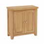 Cheshire Weathered Limed Oak Small 2 Door Cupboard