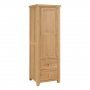 Cheshire Weathered Limed Oak Single Kitchen Larder Pantry Cupboard