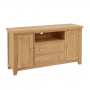 Cheshire Weathered Limed Oak Large TV Unit Sideboard