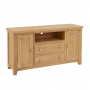 Cheshire Weathered Limed Oak Large TV Unit Sideboard