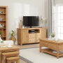 Cheshire Weathered Limed Oak Large TV Unit Sideboard