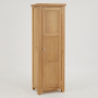 Cheshire Weathered Limed Oak Single Shaker Kitchen Pantry Cupboard