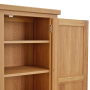 Cheshire Weathered Limed Oak Single Shaker Kitchen Pantry Cupboard