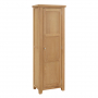 Cheshire Weathered Limed Oak Single Shaker Kitchen Pantry Cupboard