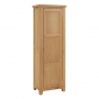 Cheshire Weathered Limed Oak Single Shaker Kitchen Pantry Cupboard