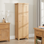 Cheshire Weathered Limed Oak Single Shaker Kitchen Pantry Cupboard