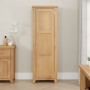 Cheshire Weathered Limed Oak Single Shaker Kitchen Pantry Cupboard