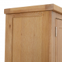 Cheshire Weathered Limed Oak Double Shaker Kitchen Pantry Cupboard