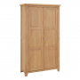 Cheshire Weathered Limed Oak Double Shaker Kitchen Pantry Cupboard