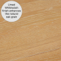 Cheshire Weathered Limed Oak Square Flip Top Dining Table – Extending 90 to 180cm