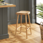 Cheshire Weathered Solid Oak Counter Bar Stool