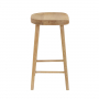 Cheshire Weathered Solid Oak Counter Bar Stool