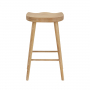 Cheshire Weathered Solid Oak Counter Bar Stool