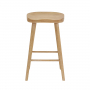 Cheshire Weathered Solid Oak Counter Bar Stool