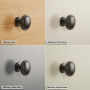 Marbury Black Round Knob Handle