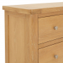 Marbury Oak 2 over 3 Drawer Chest