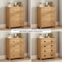 Marbury Oak 2 over 3 Drawer Chest