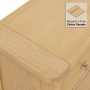 Marbury Oak 2 over 4 Drawer Chest