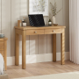 Marbury Oak 2 Drawer Dressing Table Desk