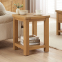 Marbury Oak Lamp Side Table