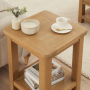 Marbury Oak Lamp Side Table