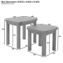 Marbury Sage Green Nest of 2 Side Tables