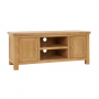 Marbury Oak Widescreen TV Unit Stand – Up to 60” TV Size