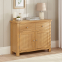 Marbury Oak Medium 2 Door 2 Drawer Sideboard