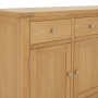 Marbury Oak Large 3 Drawer 3 Door Sideboard