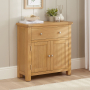 Marbury Oak Compact Small Sideboard