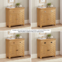 Marbury Oak Compact Small Sideboard