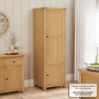 Marbury Oak Single Kitchen Larder Pantry Cupboard