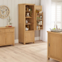 Marbury Oak Single Kitchen Larder Pantry Cupboard