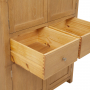 Marbury Oak Double Kitchen Larder Pantry Cupboard