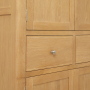 Marbury Oak Double Kitchen Larder Pantry Cupboard