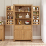 Marbury Oak Double Kitchen Larder Pantry Cupboard