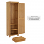 Marbury Oak Single Shaker Kitchen Pantry Cupboard